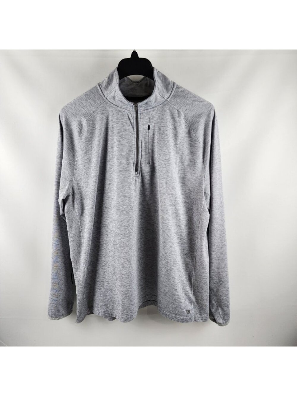 VRST Shirt Mens XL Gray Accelerate Warm Breathable 1/4 Zip Pullover MAX200373N